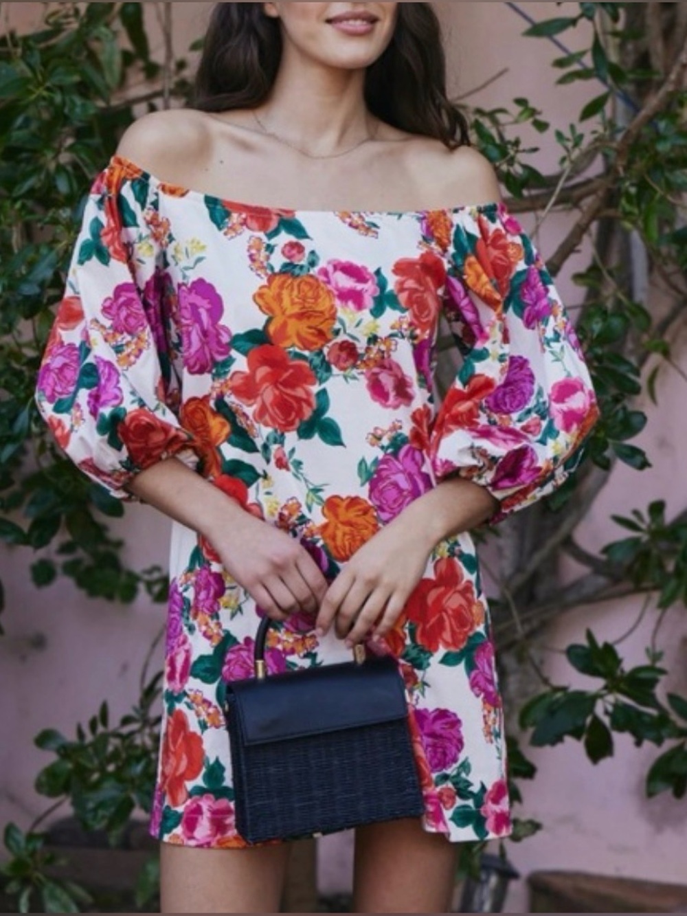 Hermoza Floral Off-Shoulder Women's Felicity Dress. 👗